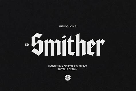 ED Smither Font - YouWorkForThem