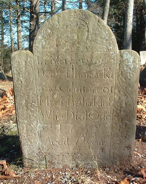 Deacon Thomas Kinne 1678 1756 Find A Grave Memorial