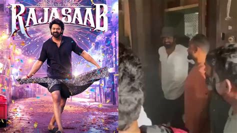 Leaked Prabhas Look From The Sets Of Director Maruthis Raja Saab