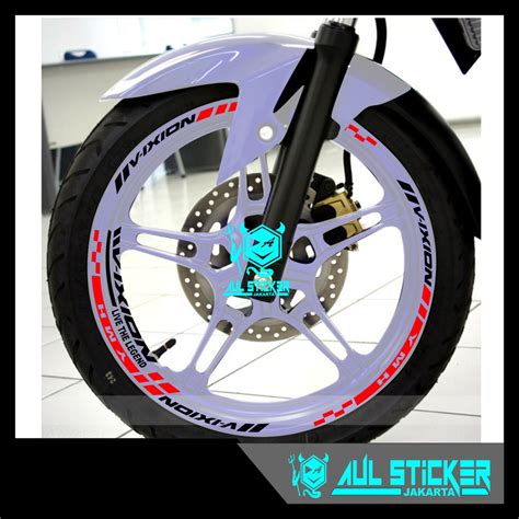 Jual Sticker Velg Yamaha Vixion New Depan Belakang Shopee Indonesia