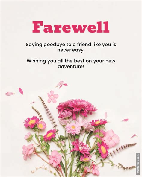 Farewell Wishes To Friend Coworker Bos Staff With Images