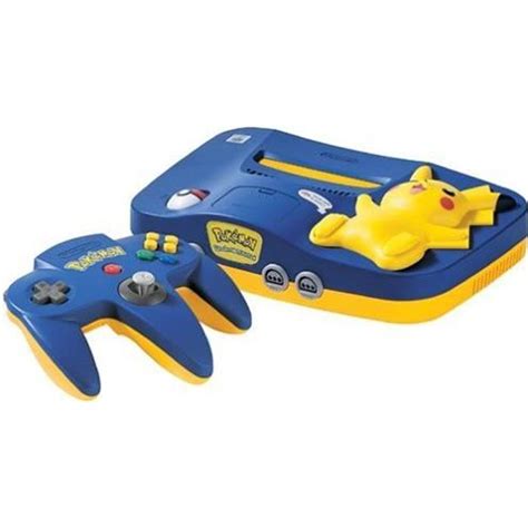 Nintendo 64 Pikachu Achat Vente Console Rétro Nintendo 64 Pikachu