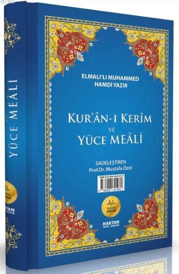 Kur ân ı Kerîm ve Yüce Meâli Kod H 5 Rahle Boy Elmalılı Muhammed