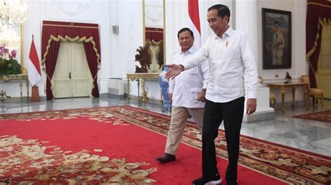 Soal Jatah Sinyal Dukungan Jokowi Respons Prabowo Sambil Tertawa