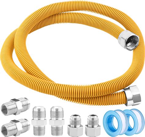 Amazon Puxyblue Flexible Gas Line Kit For Dryer Stove Range