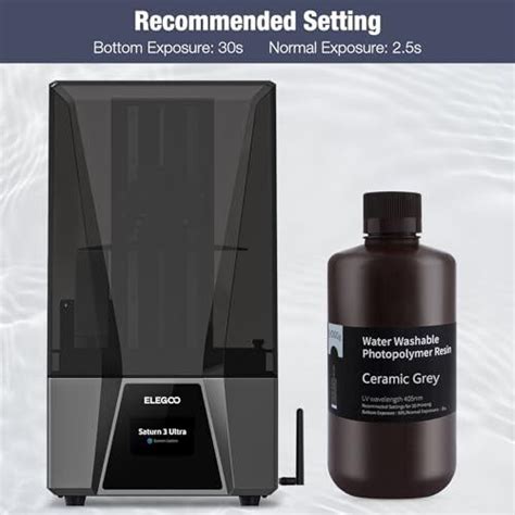 Elegoo D Printer Resin Water Wash Resin Nm Rapid Uv Curing Standard