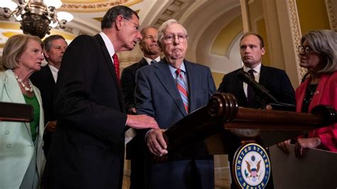 Mcconnell Says Hes ‘fine After Freezing During News Conference Cnn