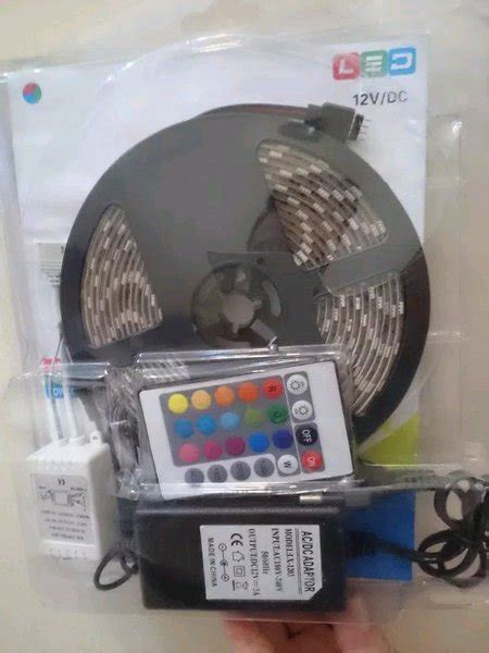 Jual Led Strip Smd Rgb Red Green Blue Plus Remote Control Plus