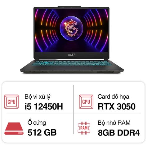 Laptop Msi Gaming Cyborg A Udx Vn Ch Nh H Ng Gi R Qu