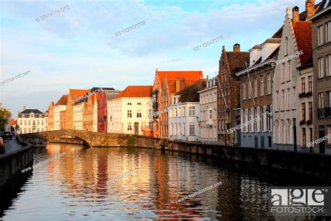 Gracht In Der Abendsonne Stock Photo Picture And Low Budget Royalty