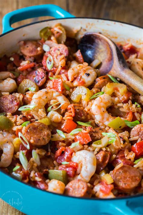 Quick Creole Jambalaya Recipe With Andouille Sausage And Shrimp {gluten Free}