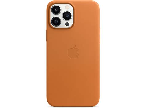 Apple Funda De Piel Con MagSafe Para El IPhone 13 Pro Max Ocre