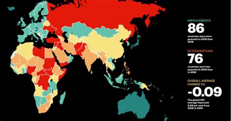 Quali sono i paesi più pericolosi del mondo Ecco la classifica