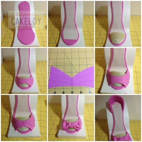 Making A Gumpaste Shoe By Jennietsak Shoe Cakes