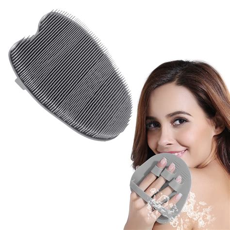 Buy Hieerbus Soft Silicone Body Scrubber Shower Exfoliating Bath Brush