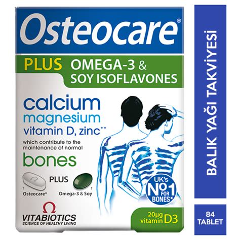 Vitabiotics Osteocare Plus Omega Tablet Nar Ecza