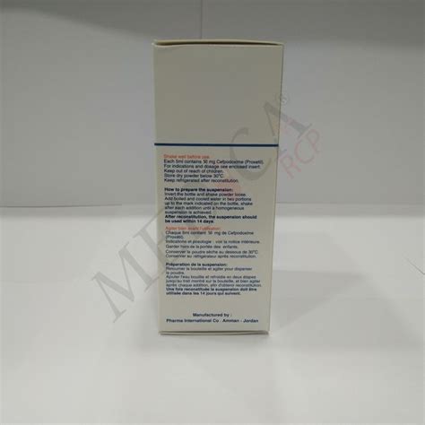 Medica RCP |Cefodox Suspension 50mg | Indications | Side Effects ...