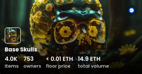 Base Skulls Collection Opensea