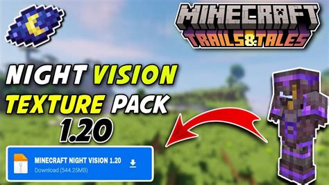 Night Vision Texture Pack MCPE 1 20 Minecraft PE Night Vision Pack