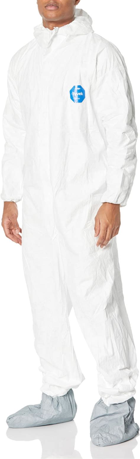 DuPont Tyvek 400 TY122S Disposable Protective Coverall With Elastic