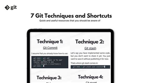 7 Git Techniques And Shortcuts