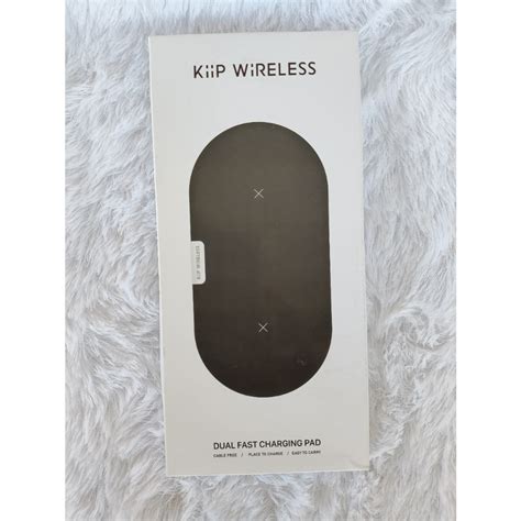 Jual KiiP WIRELESS Dual Charger Pad Fast Charging Shopee Indonesia