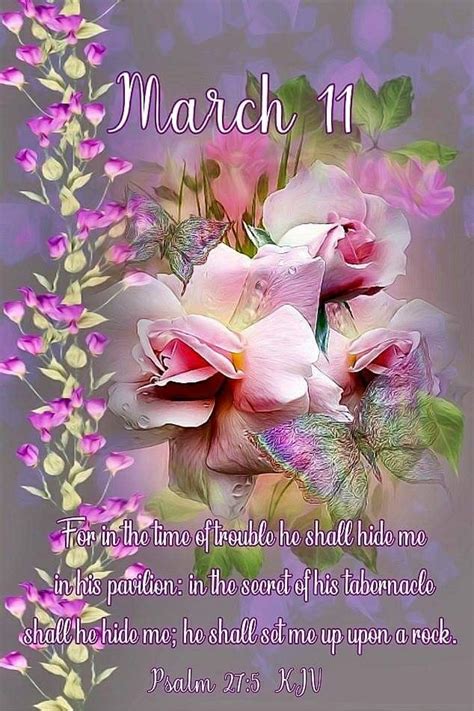 March J Psalm Kjv Facebook Judiann F Bible