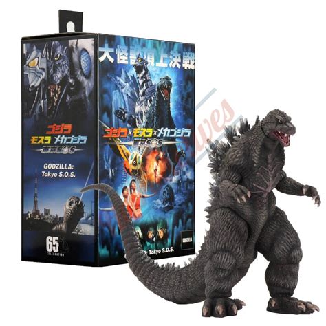 1989 Godzilla Neca 12 Inch Head To Tail Action Figure Godzilla Vs