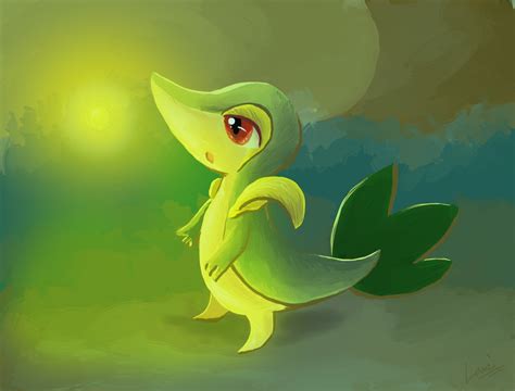 Snivy Firefly Pokémon Fanart