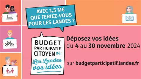 Budget Participatif Citoyen Des Landes Saint Paul L S Dax