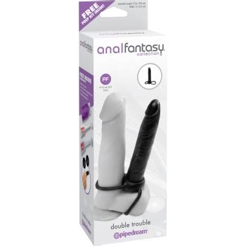 Anal Fantasy Collection Double Trouble Strap On Dildo By Pipedream