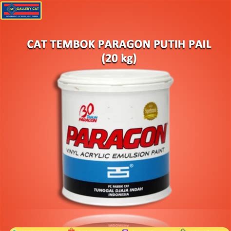 Jual CAT TEMBOK PARAGON PUTIH PAIL 20kg Shopee Indonesia