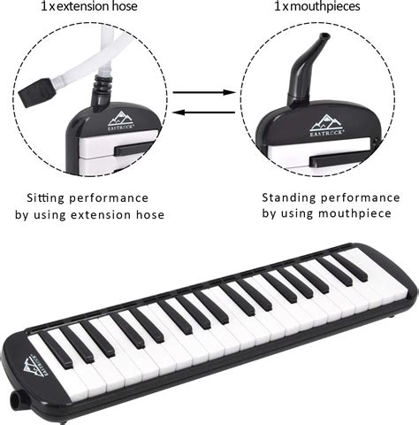 Key Melodica Instrument Air Piano Keyboard Soprano Style Pianica