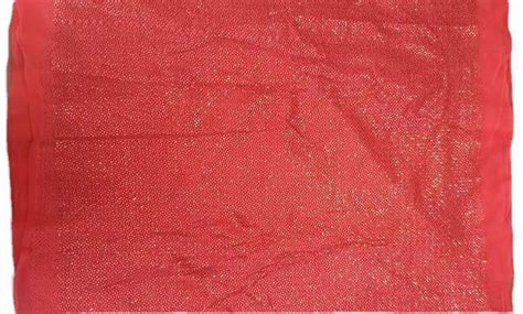 Red Net Sequence Work Fabric At Rs 350 Meter Lycra Net Fabric In