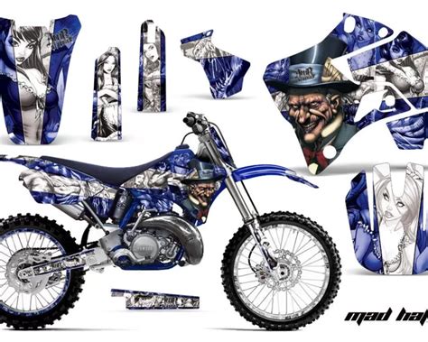 Amr Racing Graphics Kit Decal Sticker Wrap Plates For Yamaha Yz125 Yz250 1996 2001 Hatter