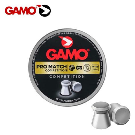 Gamo Pro Match 4 5 mm Diabolos Luftgewehrkugeln 500 Stück