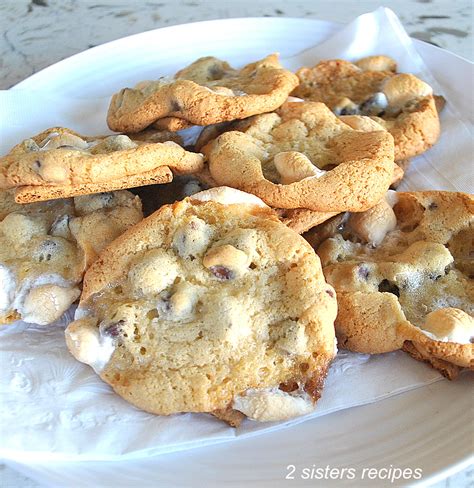 Chewy S Mores Cookies 2 Sisters Recipes By Anna And Liz