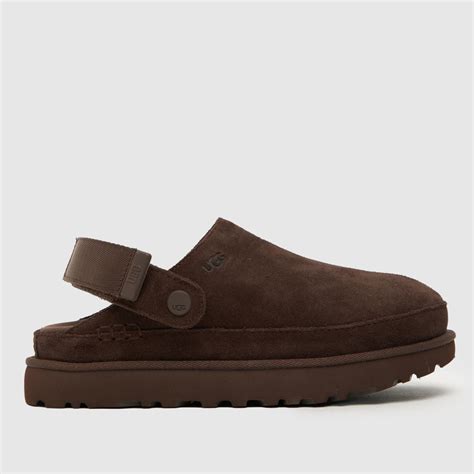 Ugg Goldenstar Clog Sandals In Burnt Cedar Shoefreak