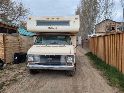 1975 Chevy Van Motorhome Rvs And Motorhomes Lethbridge Kijiji