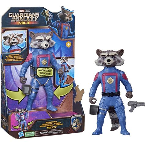 Marvel Guardians Of The Galaxy Vol 3 Marvels Rocket Action Figure Big W