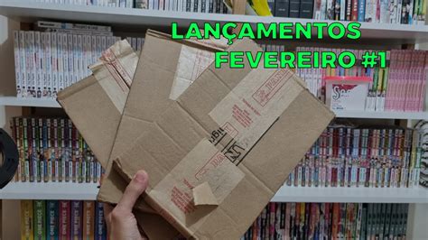 Unboxing Alguns Lan Amentos De Fevereiro Panini Youtube