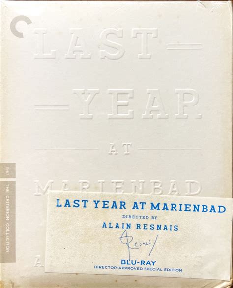 Last Year At Marienbad Alain Resnais Criterion Collection Blu Ray