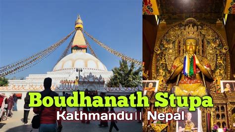 Boudhanath Stupa Buddha Stupa Nepal Kathmandu Complete