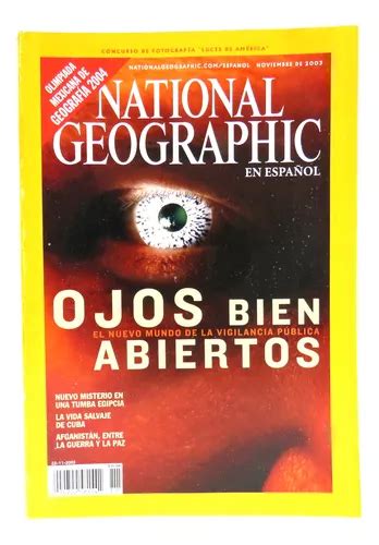 L National Geographic En Espa Ol Noviembre De Mercadolibre