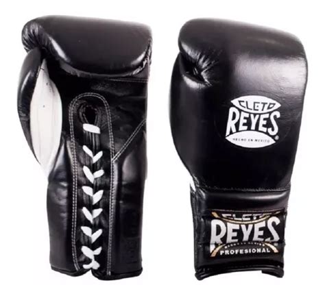 Guantes Box Cleto Reyes Agujeta Negro Oz Env O Gratis