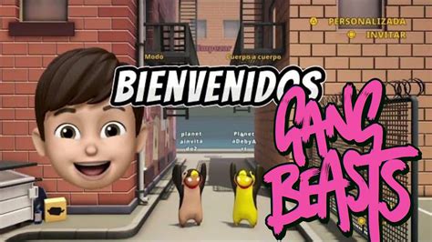 Gang Beast Jugando en línea Planeta Deby Art Mapas gangbeasts