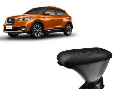 Apoio De Braço Central Nissan Kicks Encosto Em Tecido Parcelamento