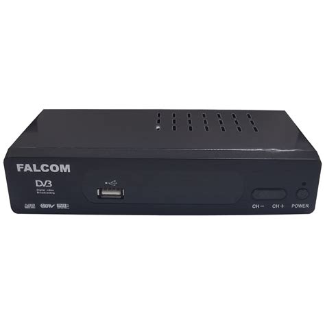 Prijemnik Zemaljski DVB T2 Full HD USB PVR Display Falcom Set