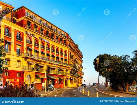 Quai Rauba Capeu Promenade Aside Colline Du Chateau Castle Hill And