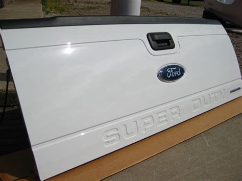 Ford Super Duty F250 F350 Dually Tailgate Oxford White Fits 1999 2013 Truck Parts For Sale